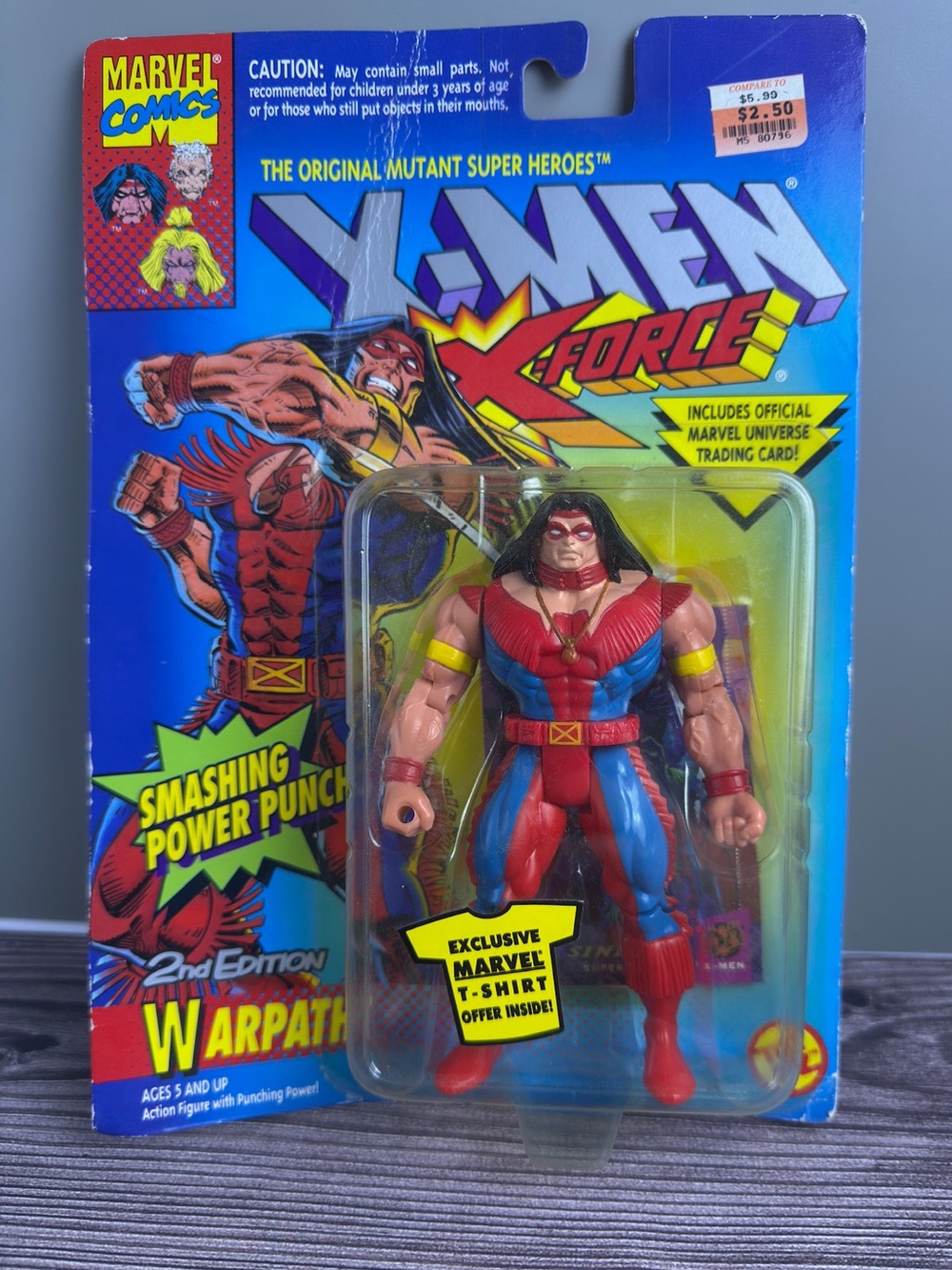 Marvel X-Men Warpath Slayback Figures Lot ToyBiz 90s MOC X-Force